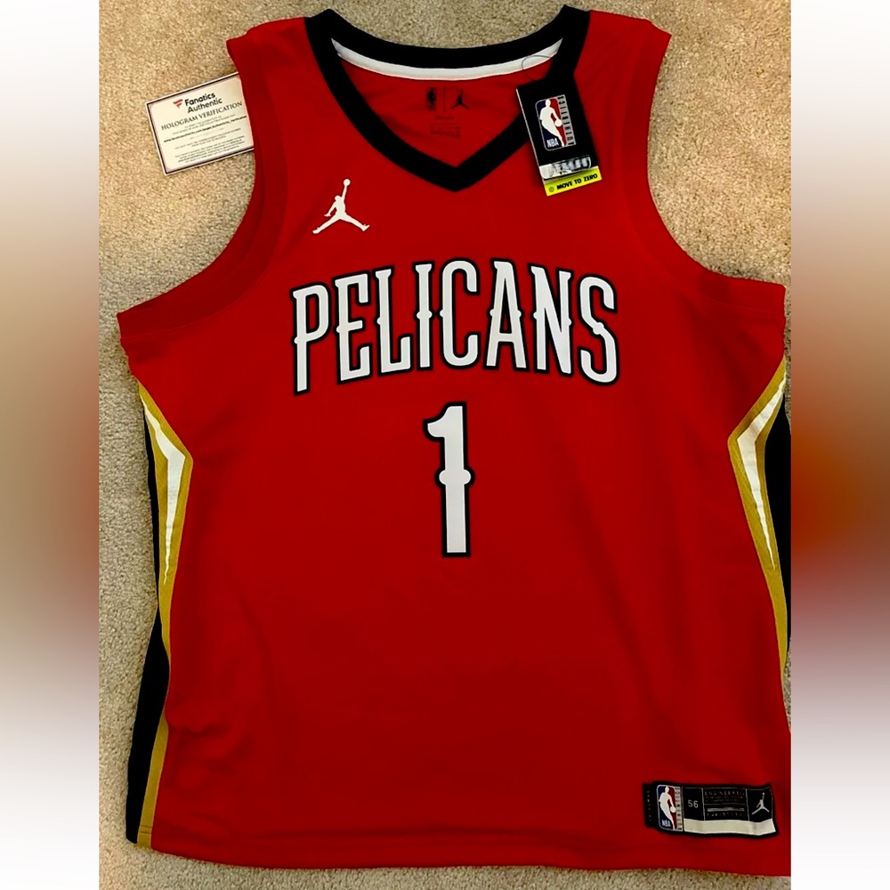 Zion Williamson Pelicans Jersey